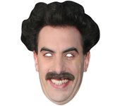 Borat Sacha Baron Cohen Celebrity 2D Single Card Party Face Mask