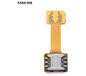 Ranura SIM híbrida TF Adaptador de tarjeta SIM dual Extensor Micro SD para teléfono Android Nano Sim
