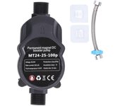 Bomba de refuerzo Ducha automática a presión de agua Refuerzo Montaje en pared de recirculación 24VDC 100240V Reino Unido Enchufe