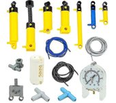 Moc Technical Parts Bomba de aire neumática Bricks Small (6L) V2 con cilindro reforzado 19476 19482 19475 Compatible 8800 Blocks 99021