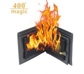 Denuotop Billetera De Fuego Trucos De Magia De La Llama De La Billetera De La Tarjeta Del Mago A La Billetera Fuego Magia Escenario Ilusiones Calle...