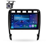 JIULUNET Radio de coche Android para Porsche Cayenne I 1 9PA 2002-2010 Reproductor multimedia estéreo GPS