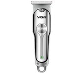VGR V-071 5W Cuchilla de acero al carbono USB Cortapelos eléctricos Plata
