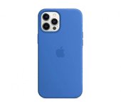 Para Iphone 12 Pro Max Funda de silicona para teléfono Azul