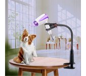 Secador de pelo para mascotas Soporte para perros Peluquería Secador de pelo Soporte para secador de pelo para mascotas Soporte para secador de pel...