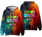 5-10 Años Niños Niños Niñas Garten De Banban Sudaderas Con Capucha Sudadera Tops Regalos D 5-6 Years