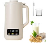 Máquina multifuncional para hacer leche de nueces, máquina automática de leche de soja de 20 oz, máquina con inicio diferido / mantener caliente / ...