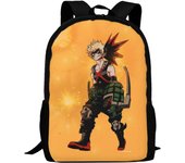 My Hero Academia Bakugo Katsuki Mochila,Mochila de viaje multifunción Mochila para computadora portátil Mochila de día casual ligera Mochila 16.1 X...