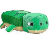 Mineworld Minecraft Creeper Peluche Juguetes alrededor del juego Tortuga