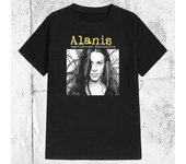 Camiseta vintage de los años 90 Alanis Morissette Band-Vei275 XL