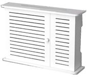 Cajas de almacenamiento del enrutador wifi inalámbrico Caja de madera Cable Power Plus Soporte de cable Tablero de enchufe colgante de pared-