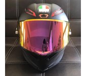 11 Color disponible Casco de motocicleta Lente Visera Casco Gafas Lente Caso de cara completa para Agv Pista Gpr Gp Rr Corsa R Race 3 rosa roja
