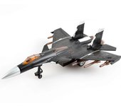 Juguete de avión de combate de luz y sonido: regalo perfecto para niños Negro