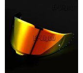 Para Shoei Rf1400 Nxr2 Cwr-f2 Cwr-f2r Z8 X15 X-fifteen X-spr Pro Casco Visor Protector solar Parabrisas Protección UV Moto Rojo