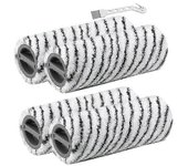 Cepillo de rodillo de piedra de 4 piezas para piezas de limpiador de pisos inalámbrico Karcher FC7 FC7 Premium FC5 FC5 Premium FC3 como se muestra