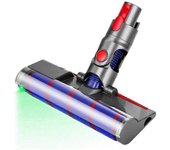 Cepillo para V10 V7 V11 V15 Aspiradora de accionamiento directo Cepillo turbo con liberación rápida para limpieza Ca Como se muestra