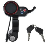 Njax-t Pantalla de instrumentos 48v Lcd con llave para scooter eléctrico