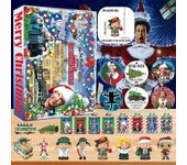 Calendario de Adviento de vacaciones de Navidad de National Lampoon 2024 Prepárese, oferta del 50%