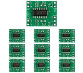 Placa de amplificador digital Super Mini de 10 piezas de módulo PAM8403 2 x 3W Clase D Digital 2.5V a 5V Power Am Verde