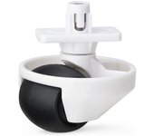 Rueda delantera de repuesto para Xiaomi Roborock S6 y S7 Series S65 S55 Max S65 Pure S45 Max S7 S75 S7 Max T7S Plus G10 Blanco y negro