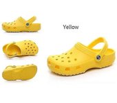Zapatos Unisex Garden Clogs Amarillo 38