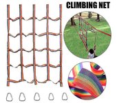Red de escalada para niños Marco de escalada portátil al aire libre Red para entrenamiento diario de entretenimiento deportivo