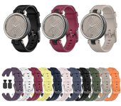 Correa de muñeca para -garmin Lily Smart Watch Pulsera de silicona 14 mm Correa de pulsera Gris