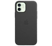 Funda de silicona líquida para iPhone 12/12 Pro con funda Magsafe Negro