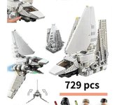 75302 Kit de bloques de construcción del transbordador imperial de la guerra espacial Luke Skywalk Juguete de construcción Regalos de Navidad de br...