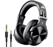 OneOdio A70, auriculares Bluetooth de 50 horas, micrófono con cancelación de ruido CVC 8.0, negro