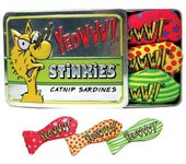 Yeowww! Catnip ¡Sí! ¡Hierba gatera Yeowww! Juguete de hierba gatera Stinkies, Surtido, 3 pulgadas, paquete de 3