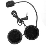 Micrófono Altavoz Auriculares V4 / v6 Interphone Casco Auricular Universal Intercomunicador Clip para dispositivo de motocicleta