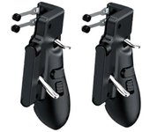 para el controlador Six Finger Mobile Trigger Gamepad Grip L R Fire Aim Button Joystick para tableta FPS Handle Negro