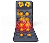 Esterilla de masaje eléctrica Cuidado de la salud Relax Cojín de cuerpo completo Cuello Espalda Cintura Piernas Alivio del dolor Silla vibratoria E...
