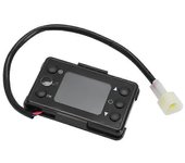 Para Eberspacher Webasto Diesels 12V / 24V Calentador de aire LCD Interruptor de monitor 4 botones Pantalla LCD Interruptor de monitor + Mando a di...