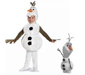 Frozen Plush Cute Kids Olaf Christmas Costume Cartoon Snowman Party Toddler