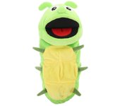 Títere de mano de oruga de peluche Narración interactiva Títere de mano Juguete de mano de oruga de peluche Como se muestra 32.00X13.00X10.00CM