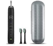 Sarmocare Sonic Cepillo de dientes eléctrico USB recargable adulto impermeable ultrasónico cepillos blanqueadores de dientes 8 cabezal de reemplazo...