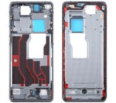 Placa de marco LCD original para OPPO Find X3 Negro