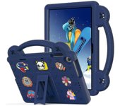 Para Lenovo Tab M10 (gen 3) Cubierta protectora de tableta Eva a prueba de caídas Funda para tableta antiarañazos con pie de apoyo-ZZY Azul marino
