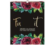 2025 - It Calendario para Mujeres Cansadas, 2025 Calendario de Mujeres Cansadas, - It Calendario de Pared para Cansadas, Ha Negro