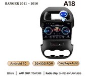 Redkid Para Ford Ranger 2011 - 2016 Conductor a la derecha Coche Radio Multimedia Reproductor de vídeo Navegación GPS Android No 2din 2 din dvd A18...