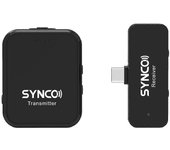 Sistema de Micrófono Inalámbrico SYNCO G1T 2.4G con Transmisor de Clip y Mini Receptor Tipo-C 150M Trans Tipo C