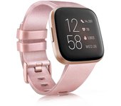Correa de reloj de repuesto para fitbit versa 2 se correa pulsera deportiva de silicona para fitbit versa lite pulsera smartwatch accesorio Rosa ro...