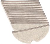 12 Paños de limpieza Pack para Roborock Q7 Max S6 Maxv S5 S50 S51 S55 S6 S5 Max Q7 Max Plus / Q7 Max + Aspiradora, accesorios de reemplazo Mop para...