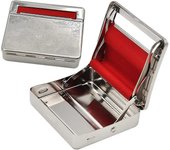Caja automática de rodillos de cigarrillos, máquinas de tabaco de plata pulida, las suyas propias