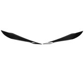 1 par de párpados de careja ABS para vehículos de repuesto para 3 Series F30 F31 2012?2018 Negro brillante