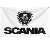 3x5 pies Suecia Saab Scania Bandera Poliéster Impreso Digital Club de Coches Banner_k29 B 60 x 90cm