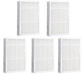 Filtro de aspiradora de 5 piezas para repuestos de repuestos de filtros de aspiradora de robot Blaupunkt Bluebot Xboost BPK-VCBB1XB ~ 12831