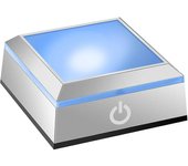 Heytea Base de luz LED Placa de exhibición de soporte de exhibición multicolor Base iluminada para arte de cristal de vidrio con interruptor táctil...